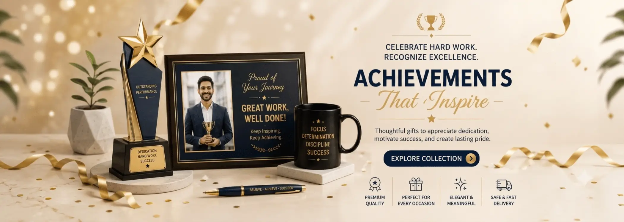 award gifts desk banner