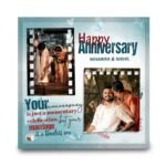 Anniversary Gift for Daughter on Printable Glass (19.5x19.5cm) - Image 2