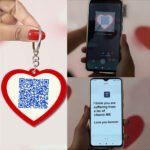Best Valentines Gifts Customised QR Keychain- Scan to Read - Image 5