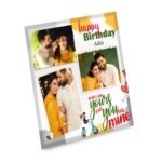 Birthday Gift for Girl Friend on Printable Glass (19.5x19.5cm) - Image 4