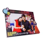 Custom Made Table Type Photo Frame For Couple Anniversary (Size: A5) - Image 3
