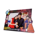 Custom Made Table Type Photo Frame For Couple Anniversary (Size: A5) - Image 4