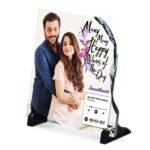 Custom Printable Photo Stone Plaque with Favourite Song - Image 4
