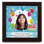Customised Ceramic Tile Photo Frame 6x6 inches - Image 2