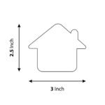 House Shape Fridge Magnet - Image 3