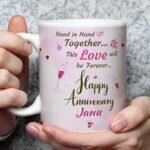 Personalised Mug for Girlfriend Anniversary (11oz) - Image 2