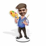 Personalized single Caricature for Painter - Image 4
