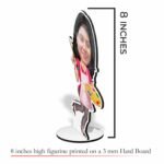 Personalized single Caricature of Painter Girl - Image 2