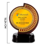 Prestigious Customised Round Trophy ( Size: 15.24 cm) - Image 3