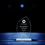 Prime Economic Personalised Glass Mementos