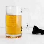 Sand Carved Beer Glass