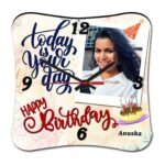 Wall Clock Personalised for Female Friend Birthday (11'x11') - Image 3